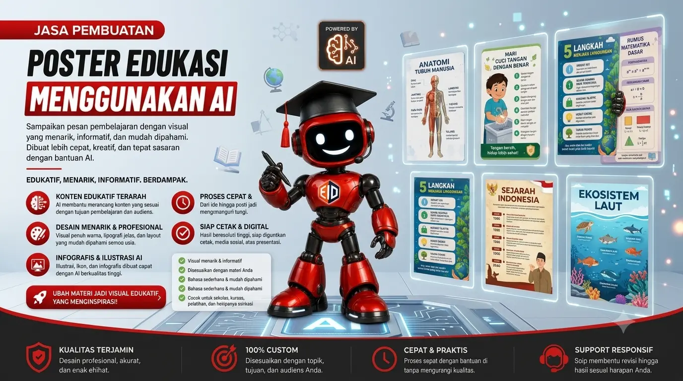 Read more about the article Jasa Pembuatan Poster Edukasi Menggunakan AI