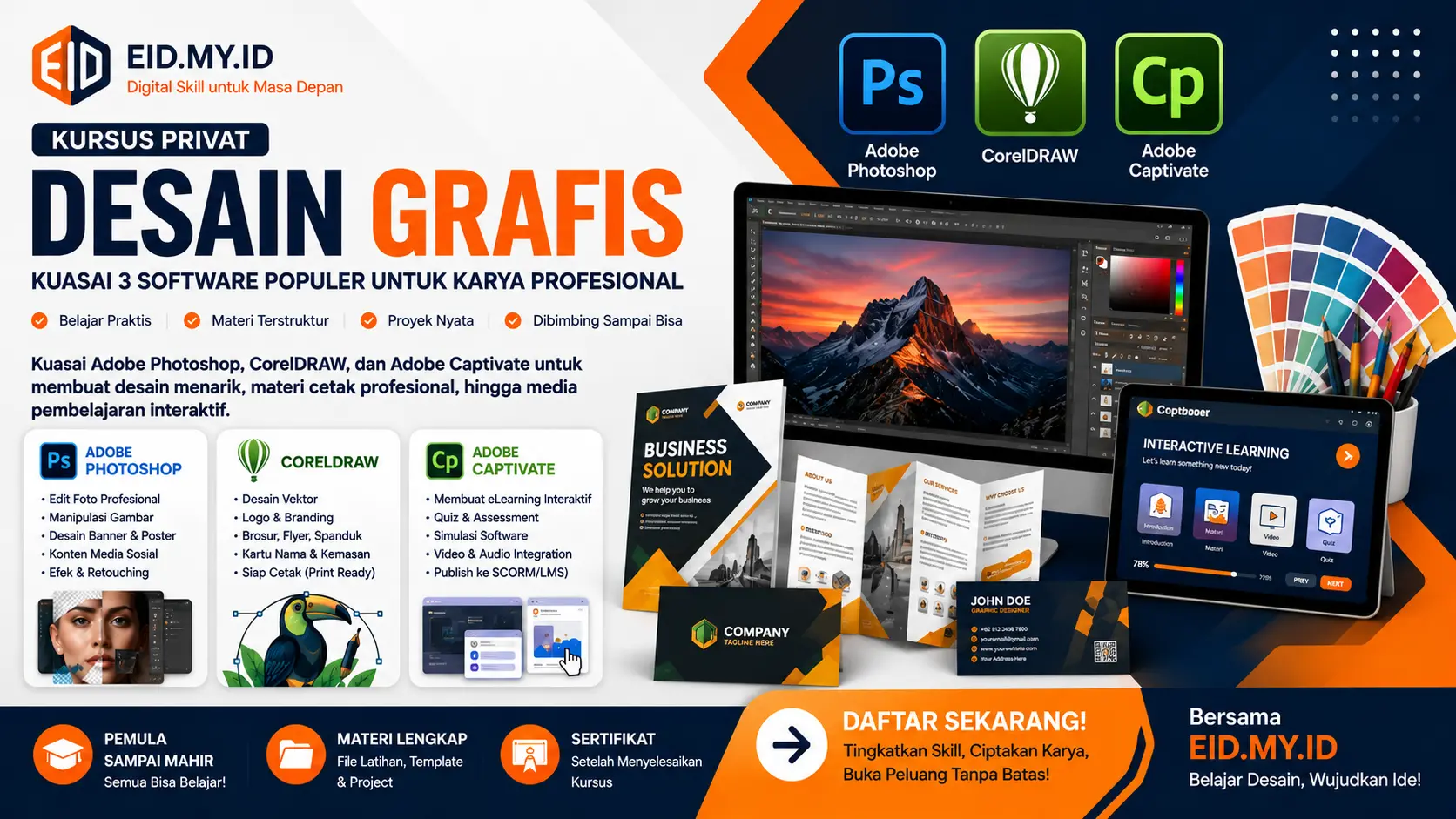 Read more about the article Kursus Design Graphic